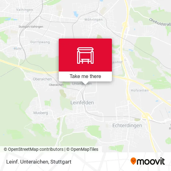 Карта Leinf. Unteraichen