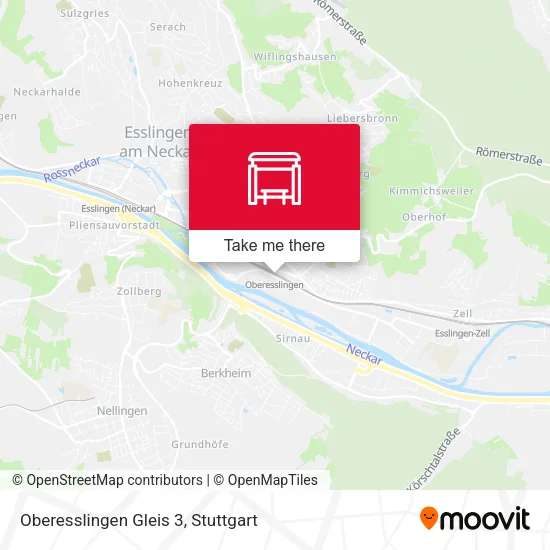 Oberesslingen Gleis 3 map