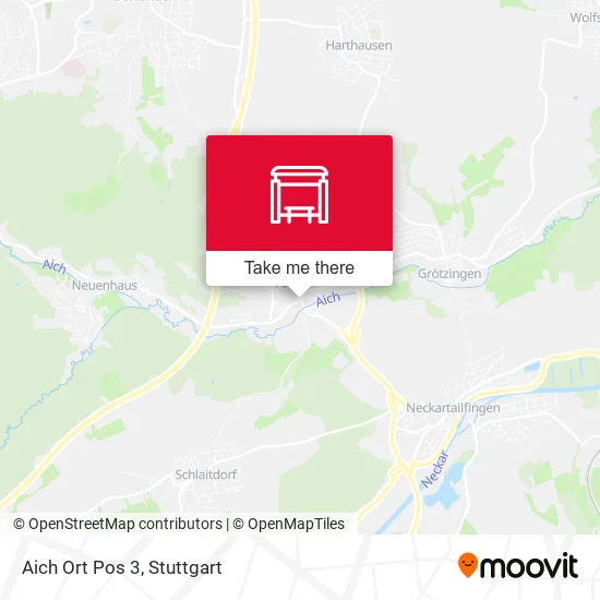 Карта Aich Ort Pos 3