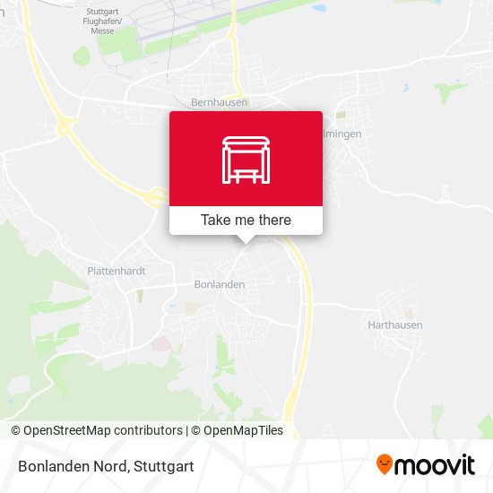 Карта Bonlanden Nord