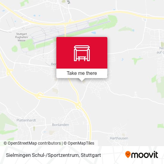 Sielmingen Schul-/Sportzentrum map