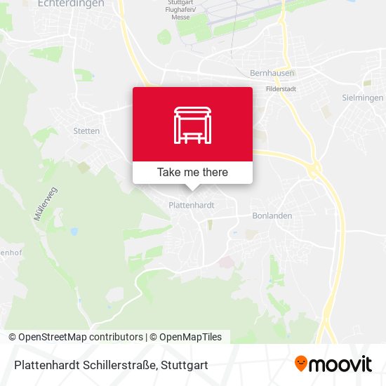 Plattenhardt Schillerstraße map