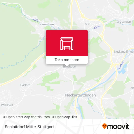 Карта Schlaitdorf Mitte