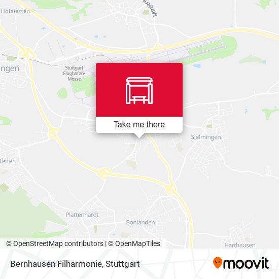 Bernhausen Filharmonie map