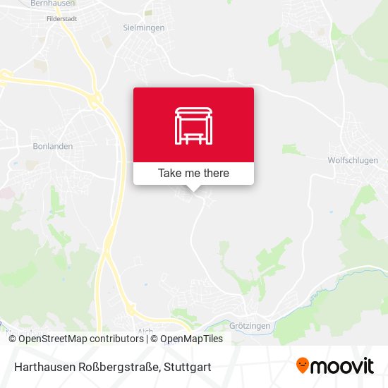 Harthausen Roßbergstraße map