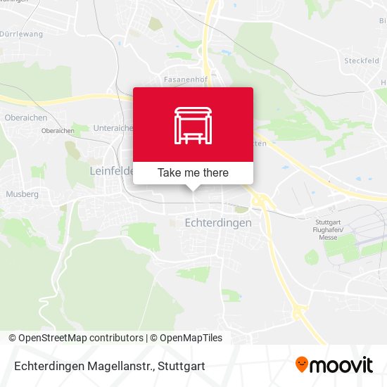 Echterdingen Magellanstr. map