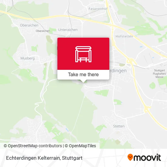 Карта Echterdingen Kelterrain