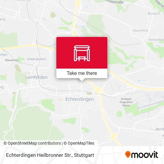Echterdingen Heilbronner Str. map