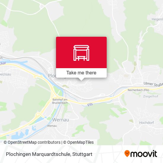 Карта Plochingen Marquardtschule
