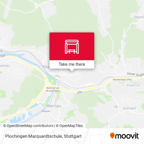 Карта Plochingen Marquardtschule