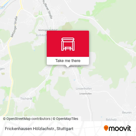 Карта Frickenhausen Hölzlachstr.