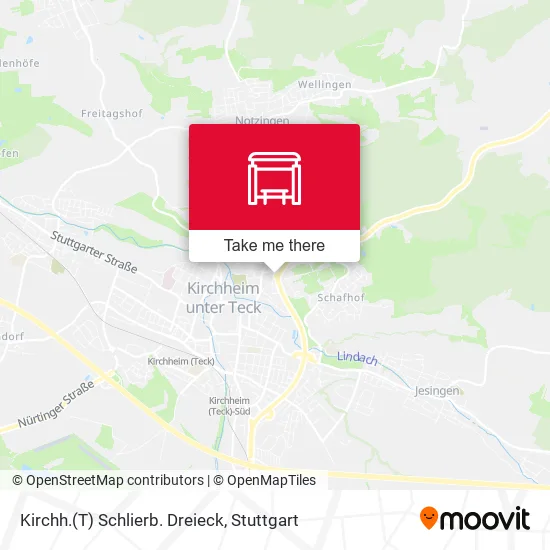 Карта Kirchh.(T) Schlierb. Dreieck