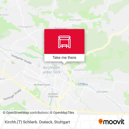 Карта Kirchh.(T) Schlierb. Dreieck