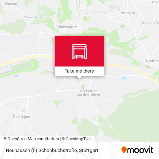 Neuhausen (F) Schönbuchstraße map