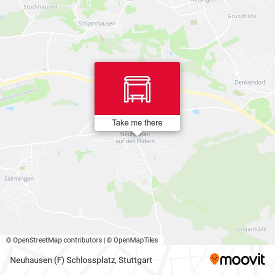 Neuhausen (F) Schlossplatz map