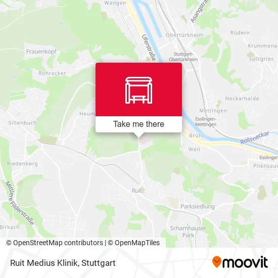 Карта Ruit Medius Klinik