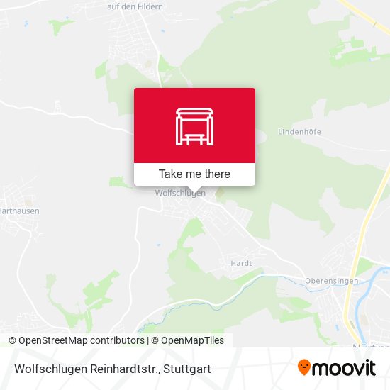 Карта Wolfschlugen Reinhardtstr.