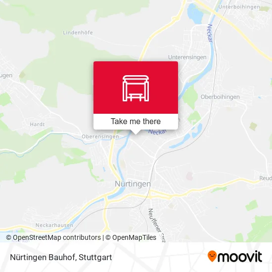 Карта Nürtingen Bauhof
