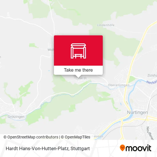 Карта Hardt Hans-Von-Hutten-Platz