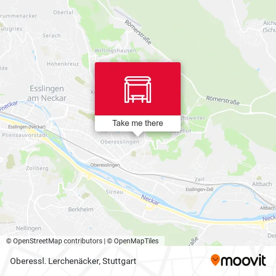 Карта Oberessl. Lerchenäcker