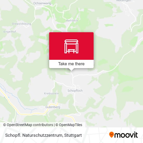 Schopfl. Naturschutzzentrum map