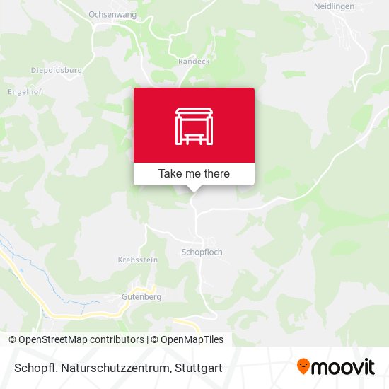 Schopfl. Naturschutzzentrum map