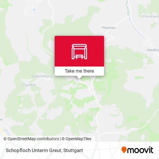 Schopfloch Unterm Greut map