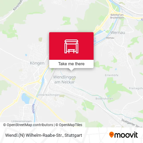Карта Wendl.(N) Wilhelm-Raabe-Str.