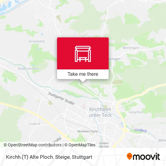 Карта Kirchh.(T) Alte Ploch. Steige