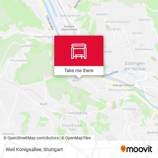 Карта Weil Königsallee