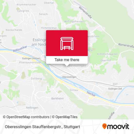 Oberesslingen Stauffenbergstr. map