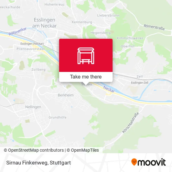 Карта Sirnau Finkenweg