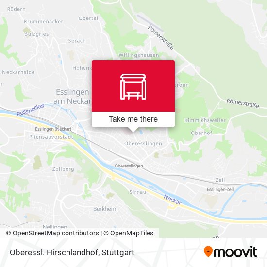 Карта Oberessl. Hirschlandhof