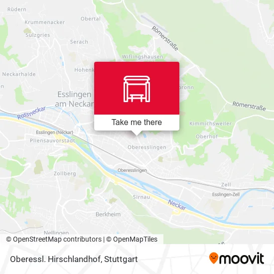 Карта Oberessl. Hirschlandhof