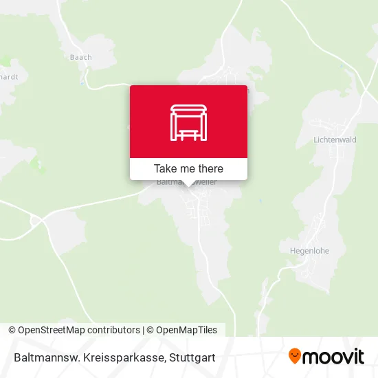 Карта Baltmannsw. Kreissparkasse