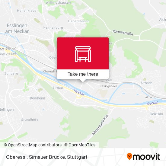 Oberessl. Sirnauer Brücke map