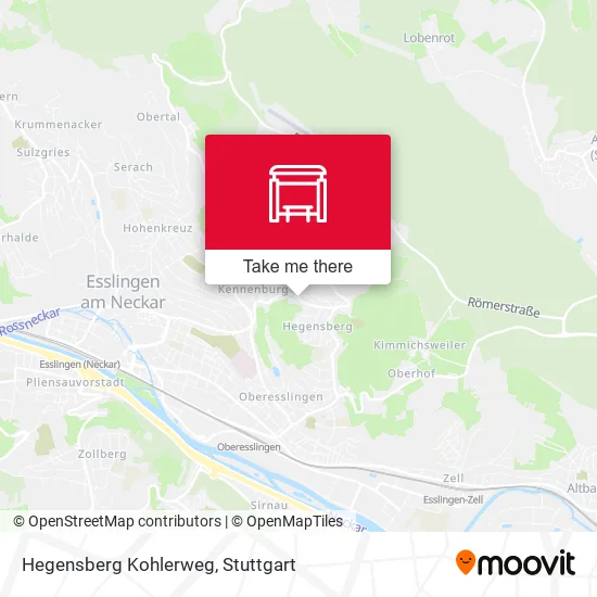 Карта Hegensberg Kohlerweg
