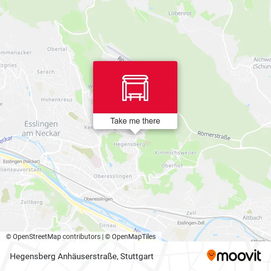 Карта Hegensberg Anhäuserstraße