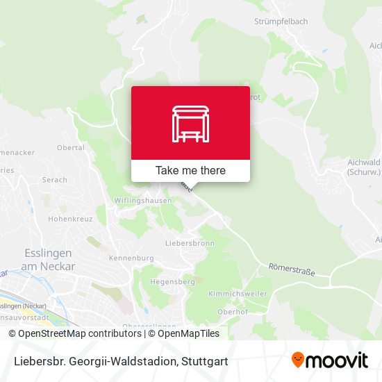 Карта Liebersbr. Georgii-Waldstadion