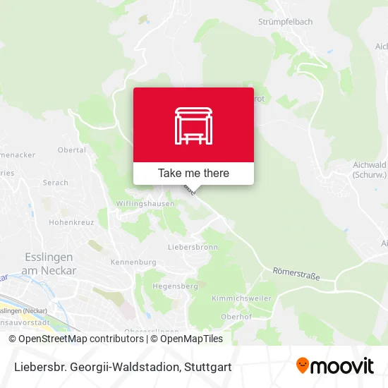 Карта Liebersbr. Georgii-Waldstadion