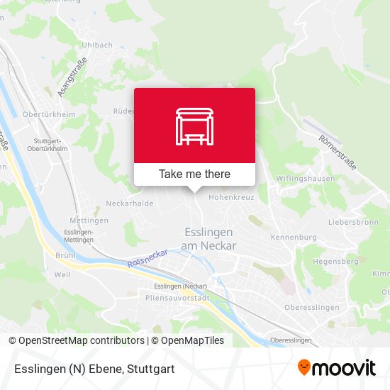 Карта Esslingen (N) Ebene