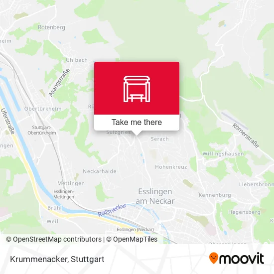 Карта Krummenacker