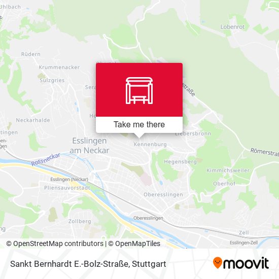 Карта Sankt Bernhardt E.-Bolz-Straße