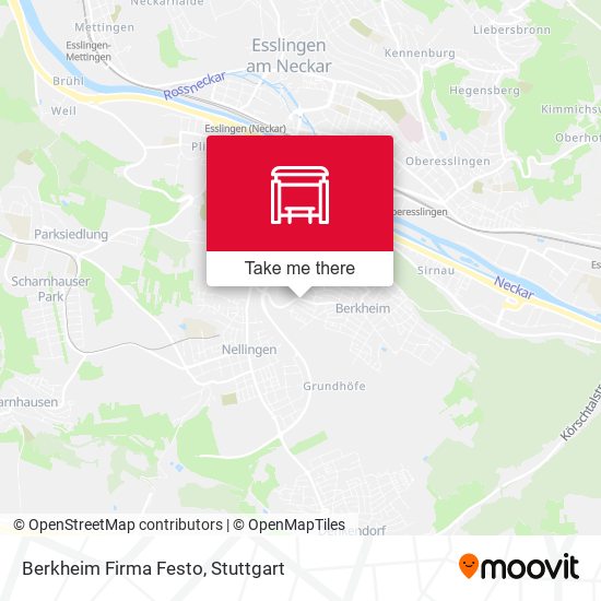 Berkheim Firma Festo map