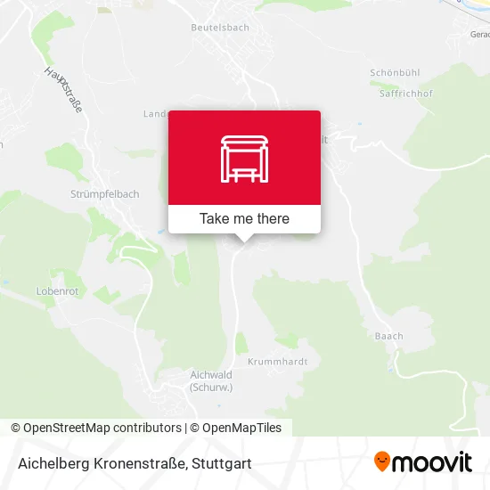 Карта Aichelberg Kronenstraße