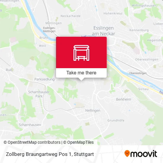 Карта Zollberg Braungartweg Pos 1
