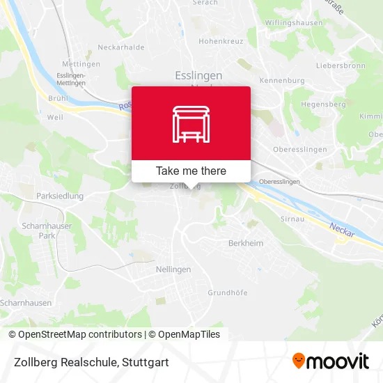 Карта Zollberg Realschule