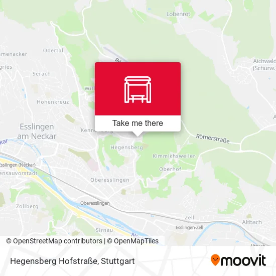 Карта Hegensberg Hofstraße