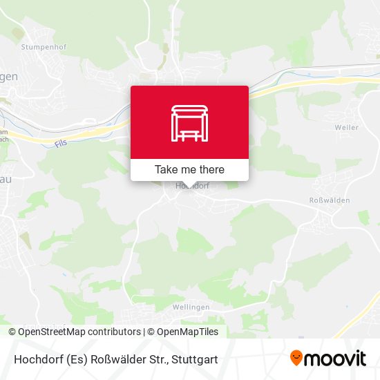 Hochdorf (Es) Roßwälder Str. map