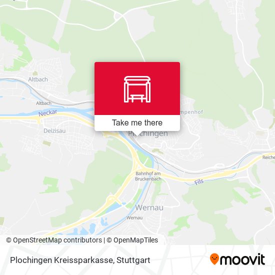 Plochingen Kreissparkasse map